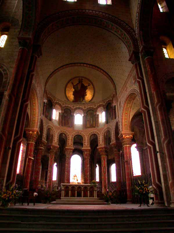 Issoire (Puy du Dôme), saint Austremoine : le chœur