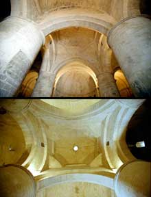 Arles, saint Honorat des Alyscamps : la croisée