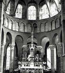 Beaugency, église abbatiale Notre Dame : l’abside
