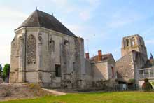 Cormery (Indre et Loire) : ruines de l’abbaye