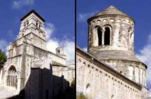 Cruas (Ardèche) Eglise abbatiale Notre Dame de Provence