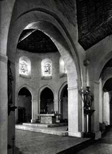 Dangeau : église prieurale saint Georges. Le chœur