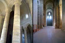 L’abbaye de Fontevrault : croisée et bas-côté