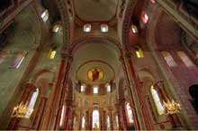 Issoire (Puy du Dôme), saint Austremoine : le chœur et la croisée du transept
