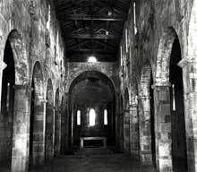 Lucciana (Corse) : cathédrale de La Canonica : l’intérieur