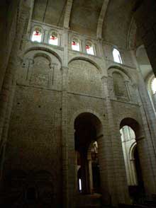 La Charité sur Loire, église abbatiale Notre Dame : le transept sud