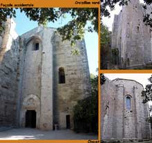 Villeneuve les Maguelone (Hérault) : cathédrale saint Pierre