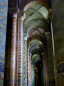Poitiers (Vienne) : Notre Dame la Grande : le collatéral nord