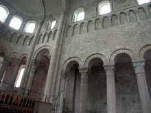 Saint Benoît sur Loire (Loiret) : abbaye saint Fleury. Elévation du chœur