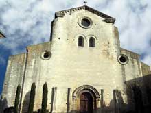 Saint Paul Trois Châteaux (Drôme) : ancienne cathédrale sainte Marie et saint Paul. Façade occidentale