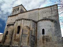 Saint Paul Trois Châteaux (Drôme) : ancienne cathédrale sainte Marie et saint Paul. Le chevet