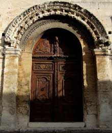 Saint Paul Trois Châteaux (Drôme) : ancienne cathédrale : portail de la façade occidentale