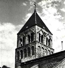 Saint Rambert sur Loire dans la Loire : l’église du XII