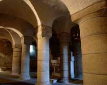 Saint Saturnin (Puy du Dôme) : la crypte