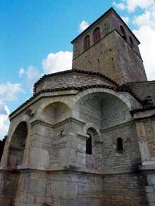 Valcabrère (Haute Garonne) : basilique saint Just : le chevet
