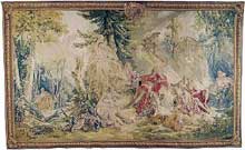 François Boucher (1703-1770) : Renaud endormi. Tapisserie. Entre 1760 et 1765. 355 x590 cm. Zürich, Galerie Pierre Kolle