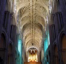 Norwich : la cathédrale, nef