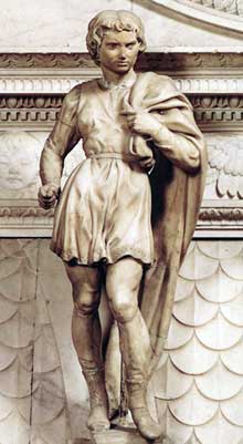 Saint Proculus. 1494. Marbre, 58,5 cm avec base. San Domenico, Bologne