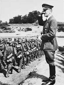 1 septembre 1939: le « Conquérant » salue ses troupes partant pour la Pologne