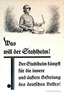 Affiche de propagande du Stahlhelm